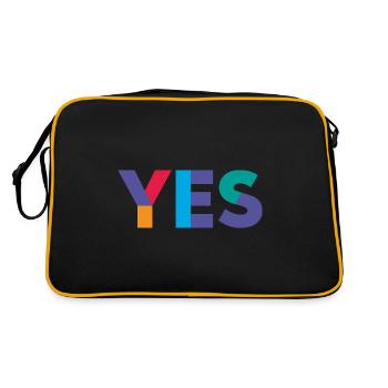 Oui Ecosse - Sac Retro - noir/or - Dos