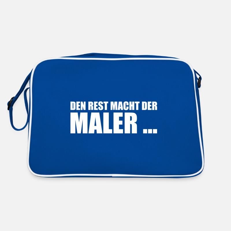 Maler Sprüche Geschenk Retro Tasche