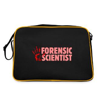 Détective détective criminologue - Sac Retro - noir/or - Dos