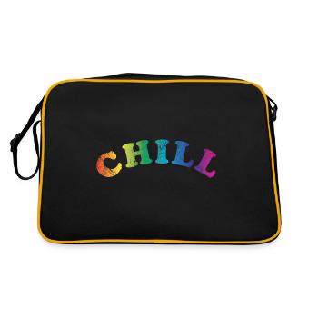 Détendez-vous - Sac Retro - noir/or - Dos