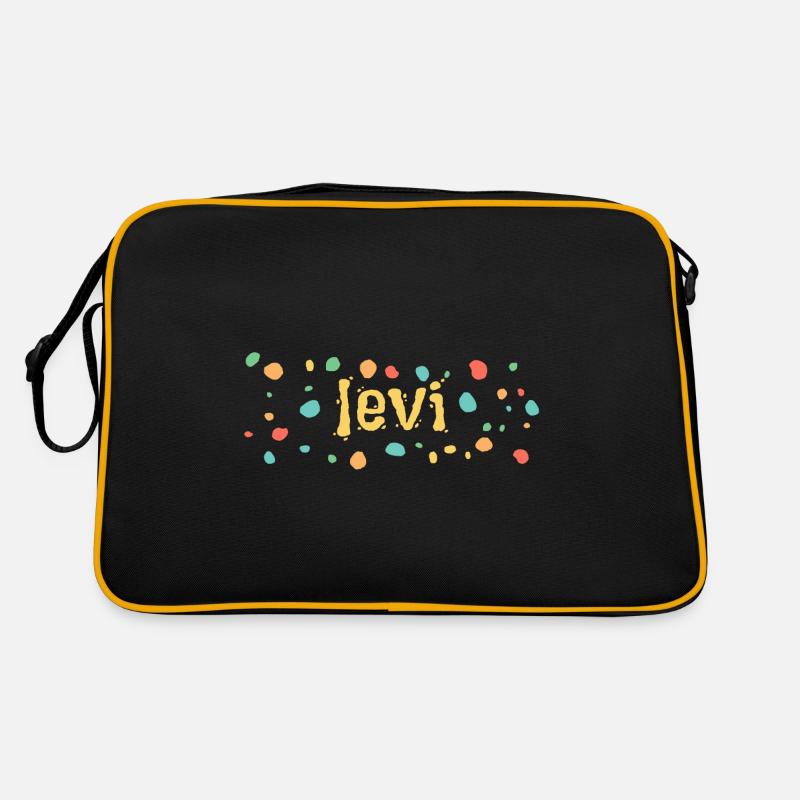 Geschenk für levi Retro Tasche