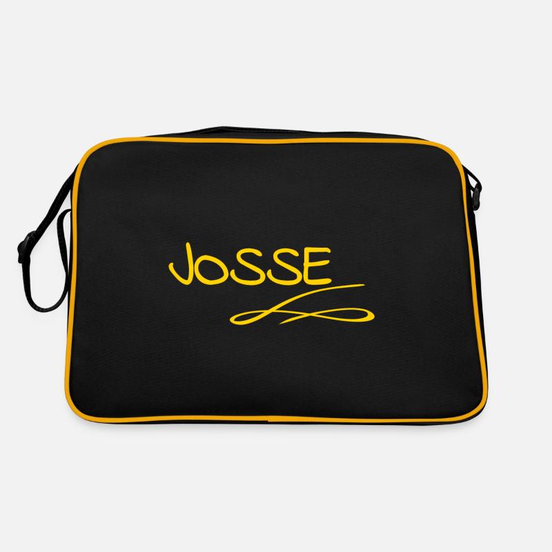 First name Josse Retro Bag