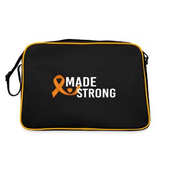MS - Multiple Sclerosis Band - Chronic Disease - Retro Bag - black/gold - Back