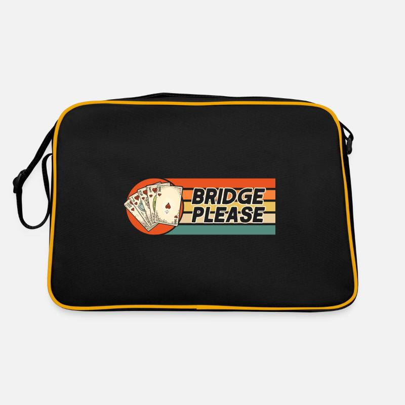 Bridge bitte Retro Tasche