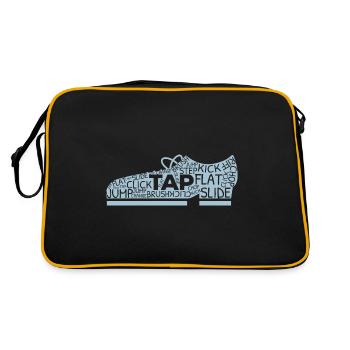 Claquettes Claquettes Danse Jazz Danse Claquettes - Sac Retro - noir/or - Dos