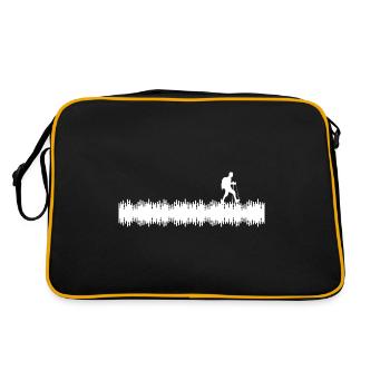Sound Waves - Hiking - (2) - Retro Bag - black/gold - Back