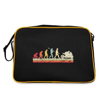 Moto Evolution Vintage Superbike Biker - Sac Retro - noir/or - Dos