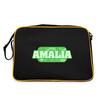 Health & Medical Amalia - Retro Bag - black/gold - Back