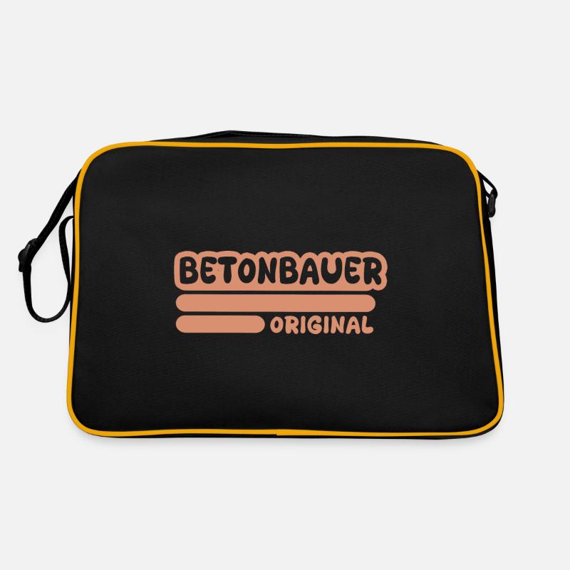 Beruf Betonbauer Retro Tasche