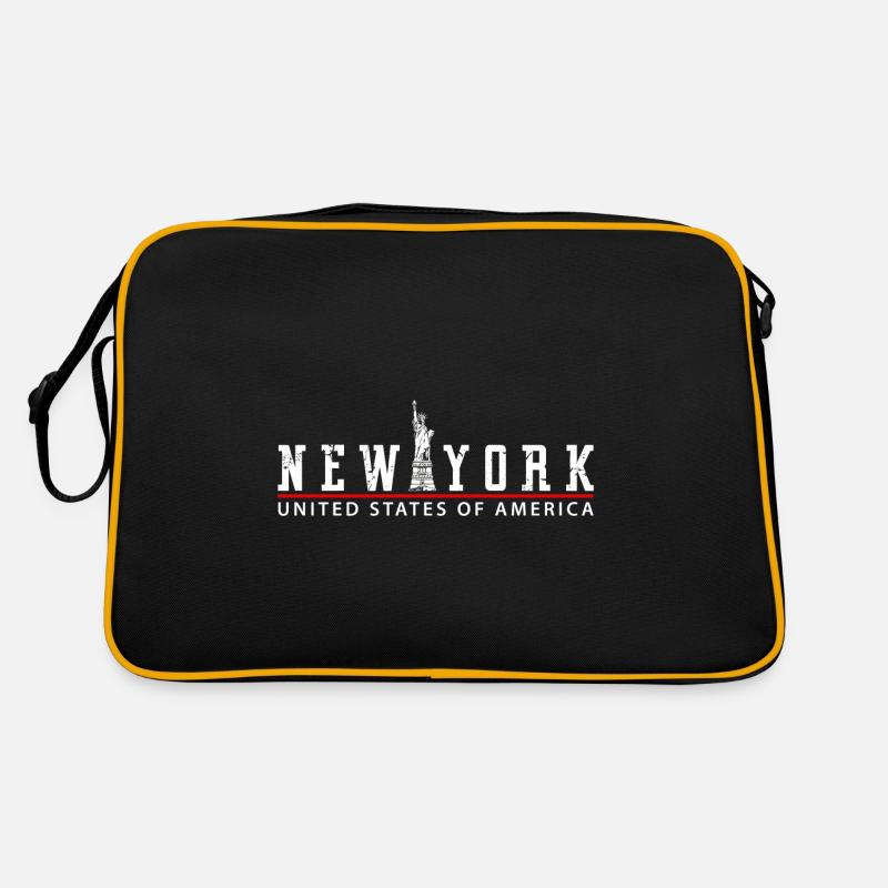 new york city 2 Retro Tasche