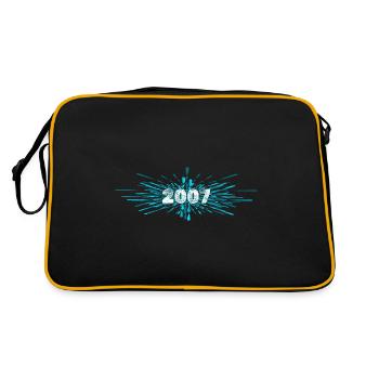 2007 - Sac Retro - noir/or - Dos