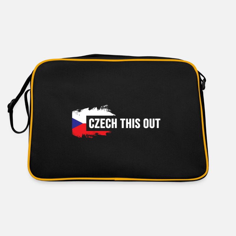 Czech Republic Czech Prague "czech this out" Retro Bag