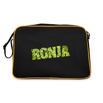 Gift idea Ronja - Retro Bag - black/gold - Back