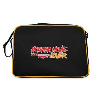 Film d’horreur Horror Movie Fan Cadeau - Sac Retro - noir/or - Dos