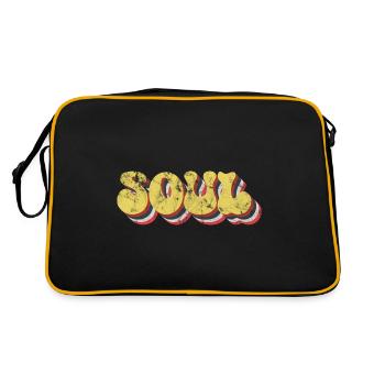 Soul Retro - Retro Bag - black/gold - Back