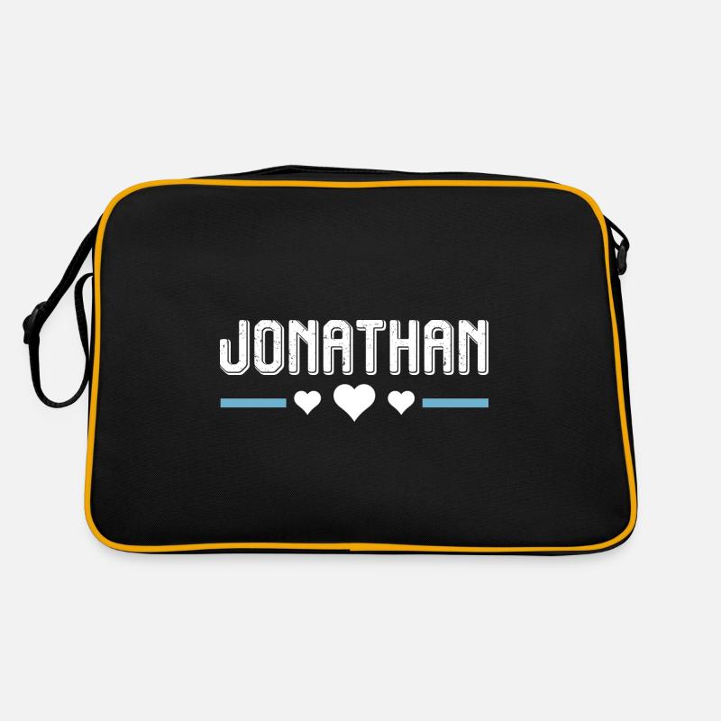 Jonathan - Sac Retro - noir/or