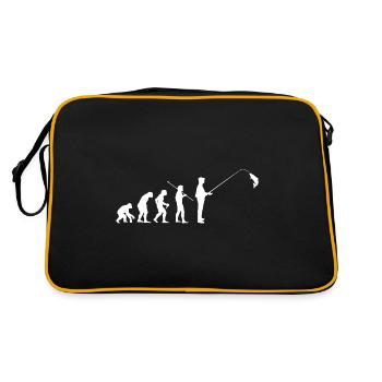 Evolution Pêche Pêcheurs Pêche Pêche Pêcheurs - Sac Retro - noir/or - Dos