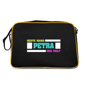 Mère Petra - Sac Retro - noir/or - Dos
