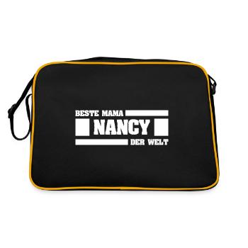 Mother Nancy - Retro Bag - black/gold - Back