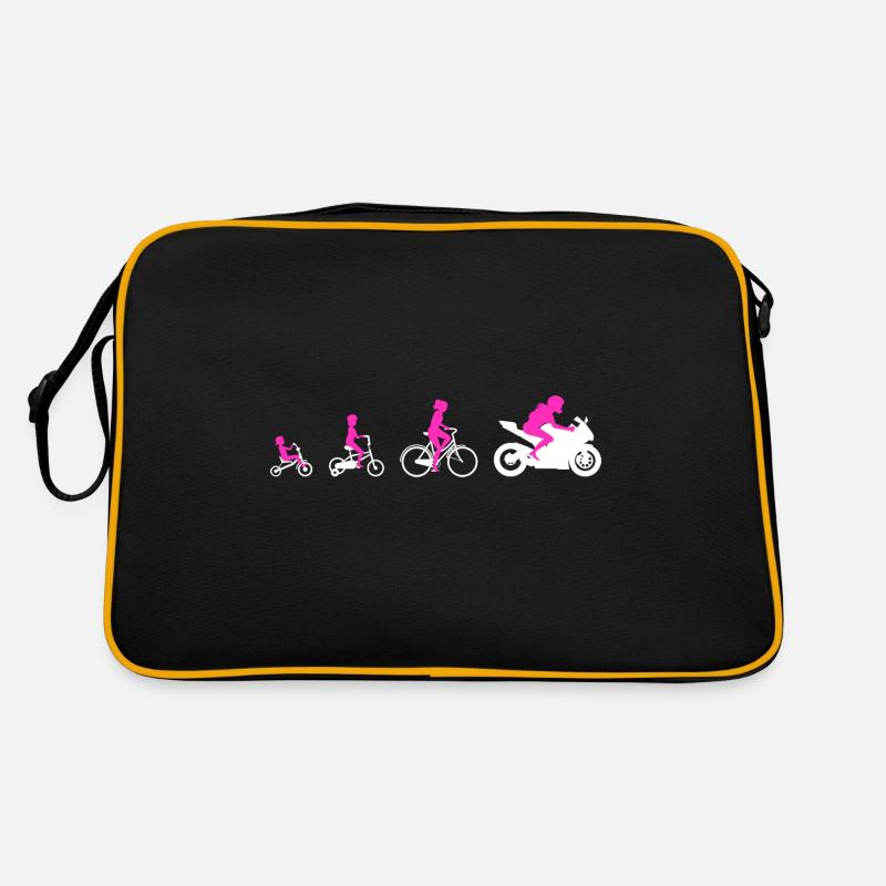 Evolution Supersport Motorcycle Women's Superbike - Retro Bag - black/gold