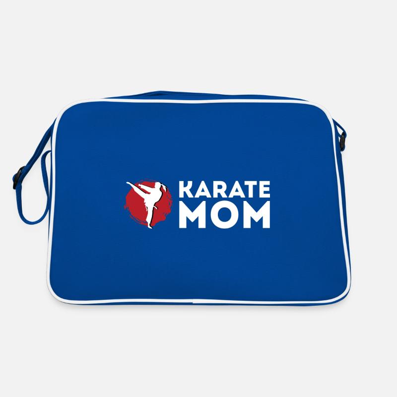 Karate Mama Talentierte Mutter Gift Retro Tasche
