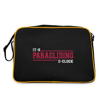 parapente parapente parapente-temps - Sac Retro - noir/or - Dos