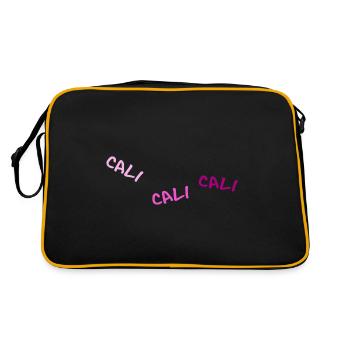 calisthenics gym fit - Retro Bag - black/gold - Back