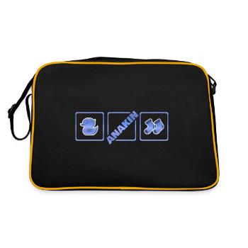 Anakin - Sac Retro - noir/or - Dos