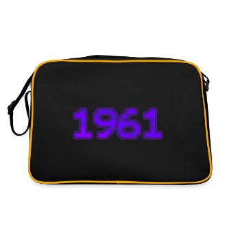 1961 1961 - Retro Bag - black/gold - Back