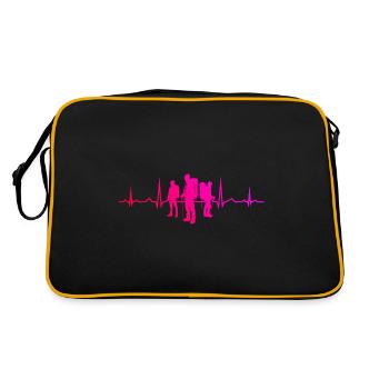 Bouldering Climber Women's Climber Bouldering - Retro Bag - black/gold - Back