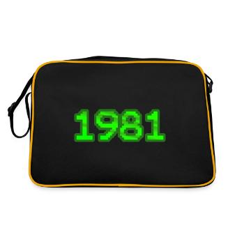 1981 - Retro Bag - black/gold - Back