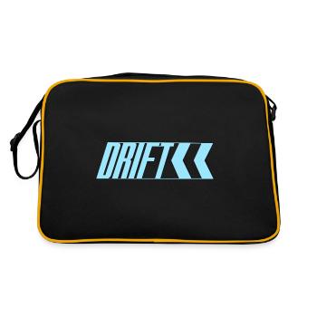 DRIFT - Retro Bag - black/gold - Back
