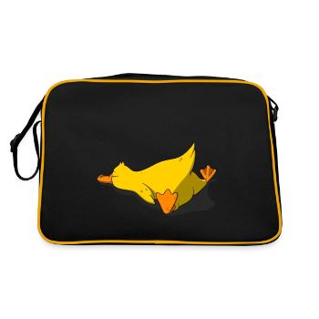 Poussin endormi - Sac Retro - noir/or - Dos