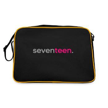 2005 birthday 17 years 17th anniversary seventeen - Retro Bag - black/gold - Back