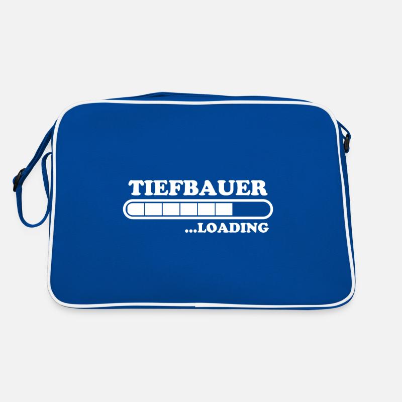 Tiefbauer Spruch Beruf Lustiges Tiefbauer Geschenk Retro Tasche