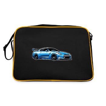 Jdm / Tuning / Turbocharger / Rims / Chiptuning - Retro Bag - black/gold - Back