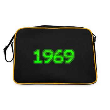 1969 1969 - Sac Retro - noir/or - Dos
