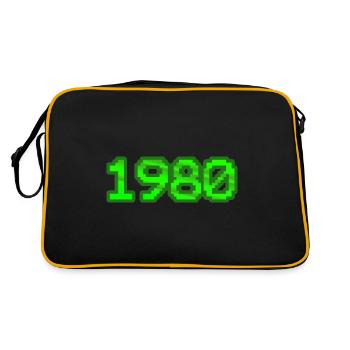 Computer 1980 - Retro Bag - black/gold - Back
