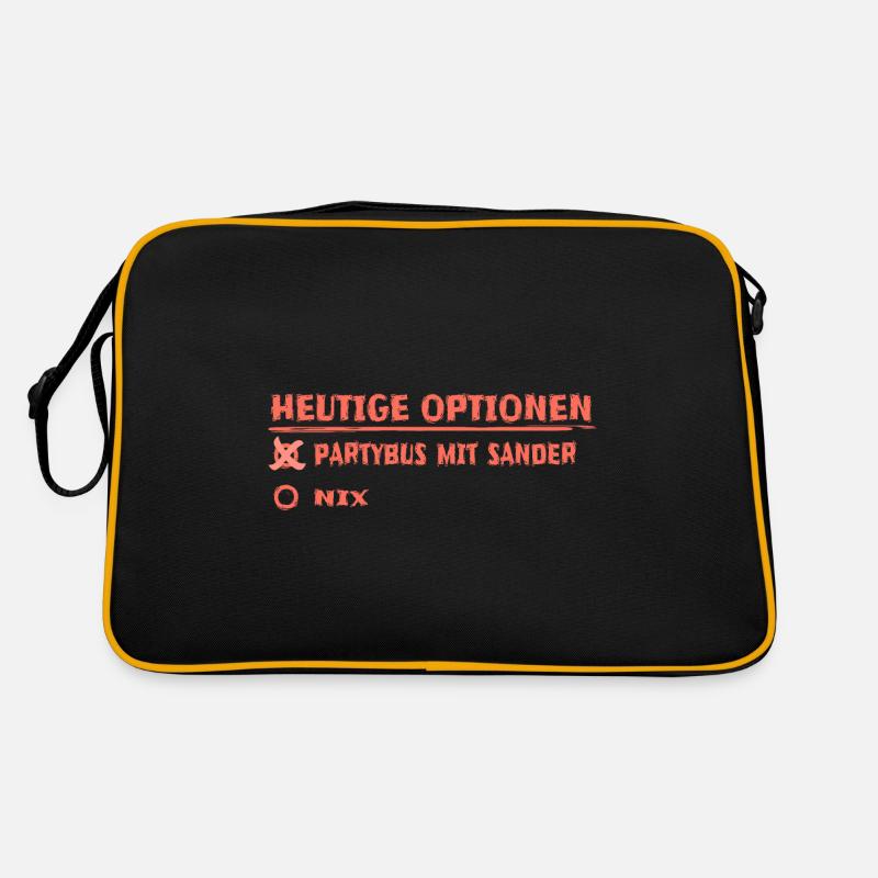 sander als Vorname Retro Tasche