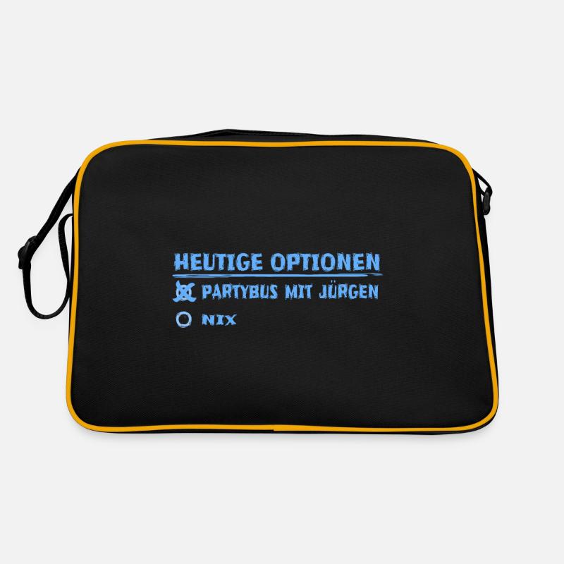First name jürgen Retro Bag