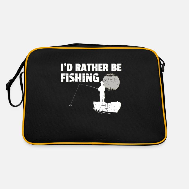 Pêche pêcheur pêche cadeau pêcheur vintage Sac Retro
