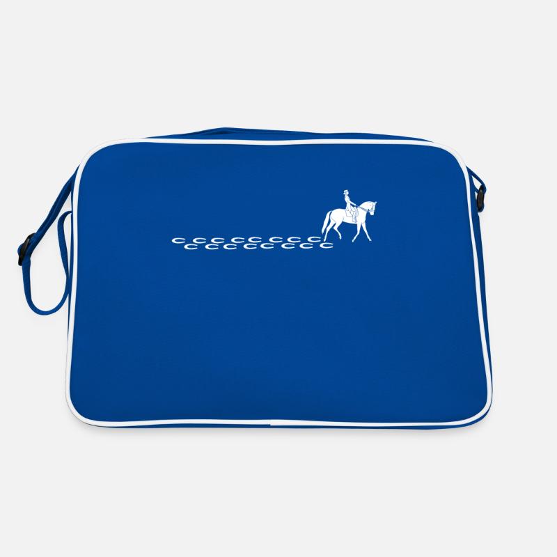 Reiten Geschenkidee Pferdemotiv Pferdebesitzer Retro Tasche
