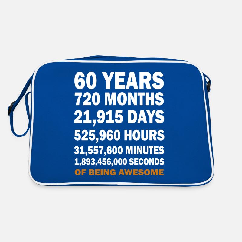 60 Years Retro Tasche