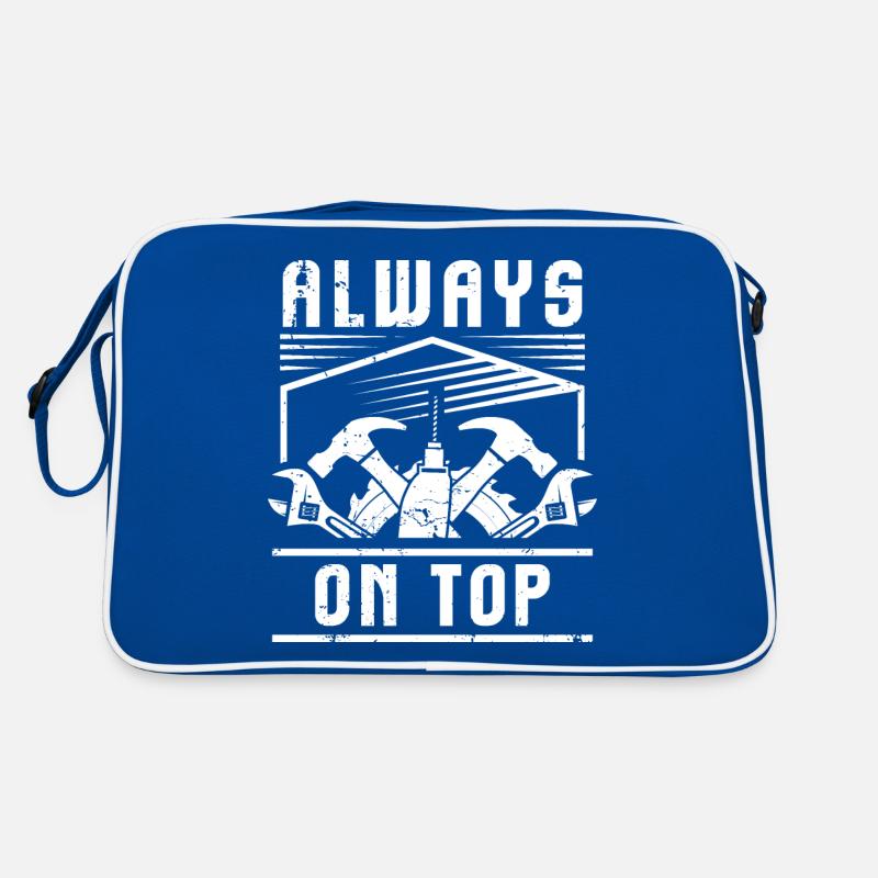 Dachdecker Dachdeckerei Dachklempner Roofer Retro Tasche