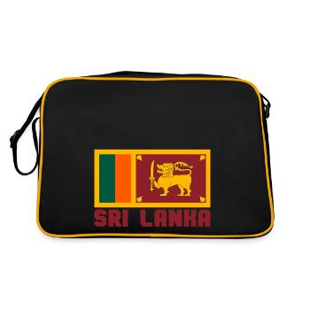 Sri Lanka - Retro Bag - black/gold - Back
