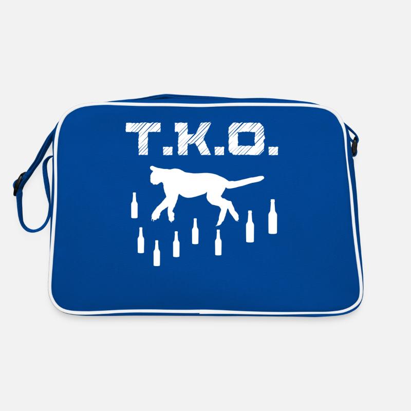 T.K.O. Drunken Predator Blackout Coma Blanc Sac Retro