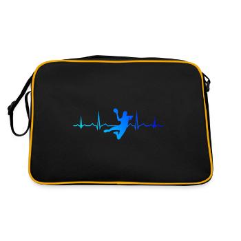 Joueurs de handball Hommes Handball Handball Handball Handball - Sac Retro - noir/or - Dos