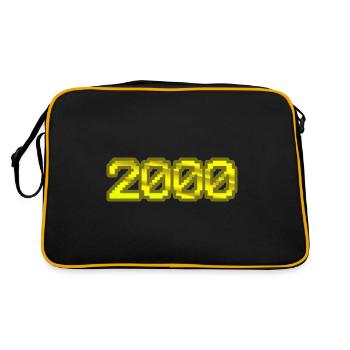 2000 2000 - Retro Bag - black/gold - Back