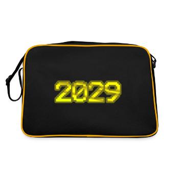 Computer 2029 - Retro Bag - black/gold - Back