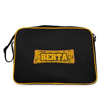 Mariage Berta - Sac Retro - noir/or - Dos